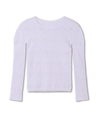 Chacott 【ノーソーイングニット】ノーソーイングクルーネックトップ