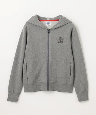 J.PRESS KIDS 【140-170cm】ロゴ入り パーカー ライトグレー系