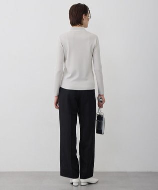 ICB L 【先行予約】 ハイツイストドライメッシュ ワイドストレートパンツ ブラック