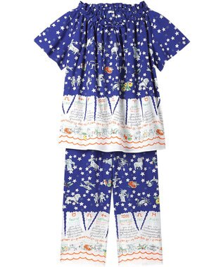 tsumori chisato SLEEP ツモリチサト パジャマ 5分袖 半袖 9分丈 綿100%(本体) ローン素材 レディース UDT146 /ワコール コン