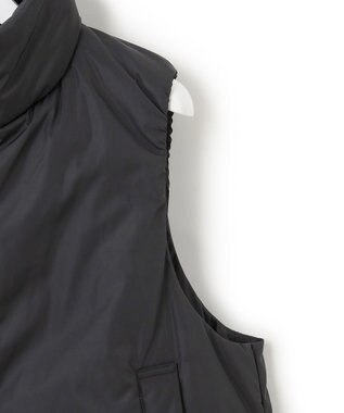 23区 S 【撥水加工/洗える】中綿 ショートパディング ベスト ブラック系