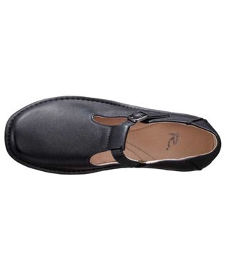 REGAL FOOT COMMUNITY 【アールドット】S20C Tストラップシューズ ブラック