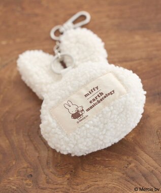 earth music&ecology 【予約】miffy/earth タグ付ミニコインケース アイボリー