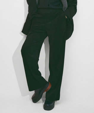 ICB 【洗える】 ラッセルライトピケ ストレートパンツ