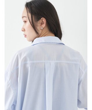 earth music&ecology ＴＲキュプラレギュラーシャツ Off White