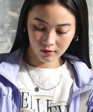 Green Parks ｅｖｅｒｙｗａｌｋ．２本セットクラフト調コインネックレス