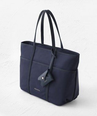 TOCCA  T-LETTERA NYLON BAG ナイロンバッグ【A4サイズ対応】 ネイビー系