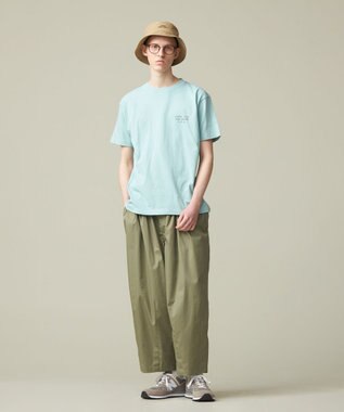 J.PRESS YORK STREET 【UNISEX】バギーフィットパンツ カーキ系