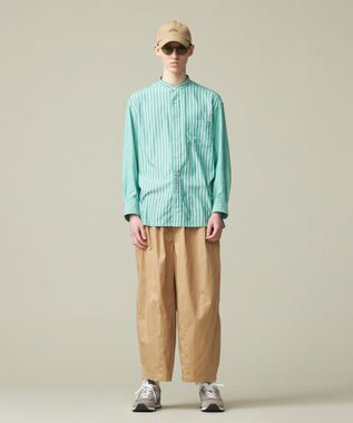 J.PRESS YORK STREET 【UNISEX】バギーフィットパンツ ベージュ系