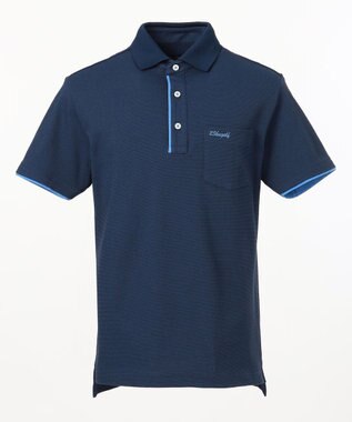 23区GOLF 新色追加！全色揃えたくなる逸品【MEN】【WEB限定/消臭/UV/吸汗速乾】カノコポロシャツ ダルブルー系