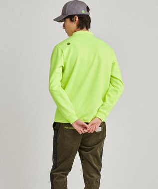 PW CIRCULUS 【ストレッチ / 快適 / 一枚でサマになる】【MEN】NEW ポケットモックT ライトグリーン系