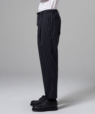 JOSEPH HOMME キャリーマンストレッチ ドロスト付テーパードパンツ   /   TEDDY CONVERTIBLE ネイビー系1