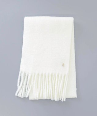 AURORA LANVIN en Bleu ランバン オン ブルー ふわふわ無地マフラー