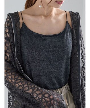 Te chichi シャイニーカップ付きキャミソール