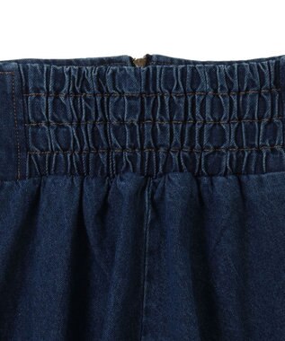 earth music&ecology フロントジップデニムパンツ Medium Indigo