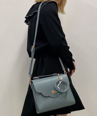 WEGO 【痛バ＆推し活グッズ】スカラップ痛ショルダー サックス