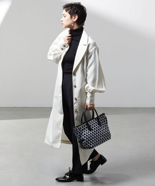 Y'SACCS キュービックモノグラム　2WAYトート　Sサイズ ブラック