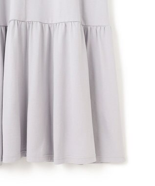 J.PRESS YORK STREET 【WOMEN】フレアギャザー ワンピース スカイブルー系