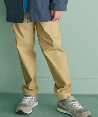 J.PRESS KIDS 【140-170cm】ヘリンボーンツイル ロングパンツ ベージュ系