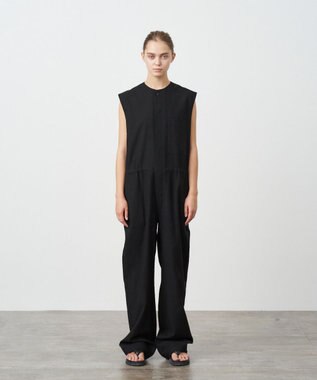 ATON KYOTO TSURIZOME LINEN | ジャンプスーツ BLACK