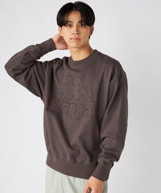 OP／FILA 【Kappa】オーバーサイズ ヘビーウェイトクルースウェット