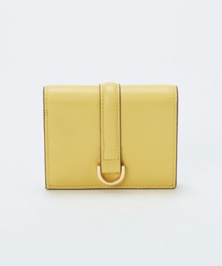TOPKAPI 【TREASURE TOPKAPI】ソフトレザー ベルトデザイン 二つ折り財布 イエロー