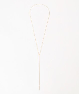 UNFILO ロングラリエット ゴールド