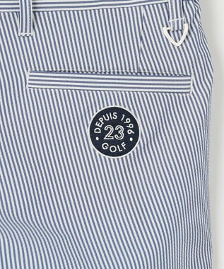 23区GOLF 【MEN】ストライプ柄 ショートパンツ ブルー系2