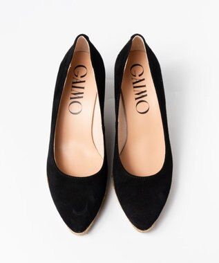 gaimo 【GAIMO/ガイモ】ポインテッドエスパドリーユパンプス/TEVA-RS ブラック