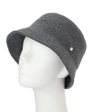 MOONBAT FURLA 【日本製】ドビー織ツイード 横ハギ ダウンクロッシェ／UV／抗菌防臭 ダークグレー