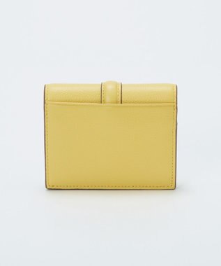 TOPKAPI 【TREASURE TOPKAPI】ソフトレザー ベルトデザイン 二つ折り財布 イエロー