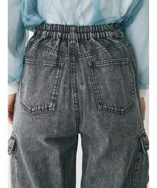 Green Parks ・ＥＬＥＮＣＡＲＥ　ＤＵＥ　デニムカーゴパンツ Gray Mixture