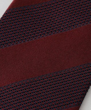 GOTAIRIKU 【Fermo Fossati】レジメンタル ネクタイ ワイン系1