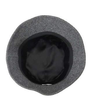 MOONBAT FURLA 【日本製】ドビー織ツイード 横ハギ ダウンクロッシェ／UV／抗菌防臭 ダークグレー