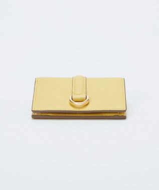 TOPKAPI 【TREASURE TOPKAPI】ソフトレザー ベルトデザイン 二つ折り財布 イエロー
