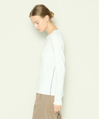 JOSEPH 【洗える】クリーミーリブ　ロングスリーブトップス White