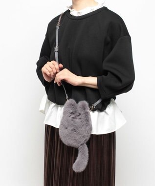 ANNA SUI TITI スマホショルダー グレー