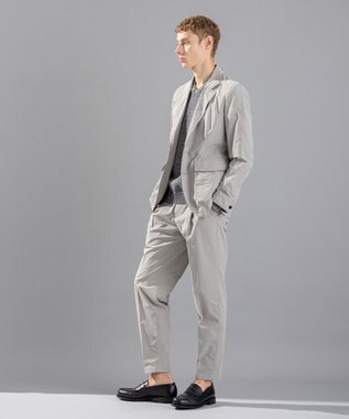JOSEPH HOMME スプリットピーチクロス　ジャケット ライトグレー系