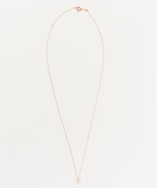 Phoebe 【K10RG】グラインダイヤモンドネックレス/全長:40cm ローズゴールド