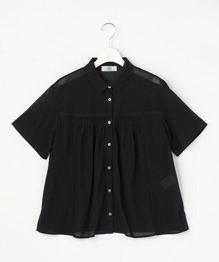 J.PRESS LADIES シアードライトリコット シャツライク カットソー