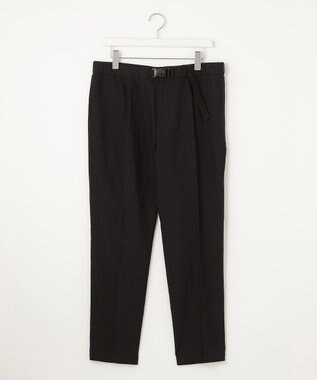 UNFILO MENS ライトリネン テーパードパンツ [23年春夏商品] ブラック