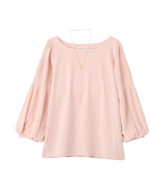 Green Parks ＳＥＴ２点　ネックレス＋マジョリカプルオーバー Pink