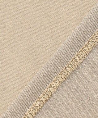 uncrave トリコットシフォン ハイネック カットソー（uncrave STANDARD） ベージュ