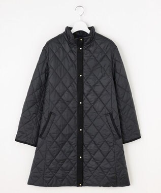 J.PRESS LADIES S 【WEB限定カラーあり・2way】コンパクトタフタキルティング  フーデッド コート 【WEB限定カラー】ネイビー系