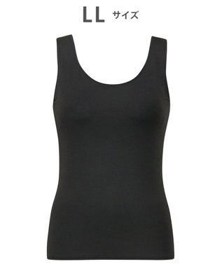 Wing 【ナイトブラトップ】　寝るとき用　カップ付きノースリーブ　バストの脇流れを防ぐ　ウイング／ワコール　ET1101 ブラック