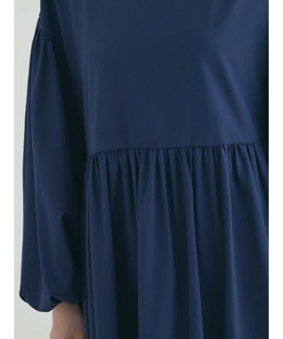Green Parks armonia．２ｗａｙ袖ボリュームワンピース Navy