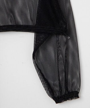 WEGO メッシュサイドドロストトップス ブラック