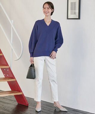 自由区 【接触冷感・吸湿・速乾・XXSサイズあり】COOLMAX テーパードパンツ アイボリー系