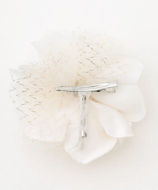 ANY SIS ツインレース コサージュ アイボリー