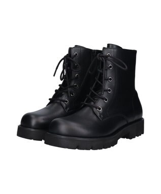 Bridget Birkin 【PARADIS COULEUR】オブリークトウレースアップブーツ ブラック